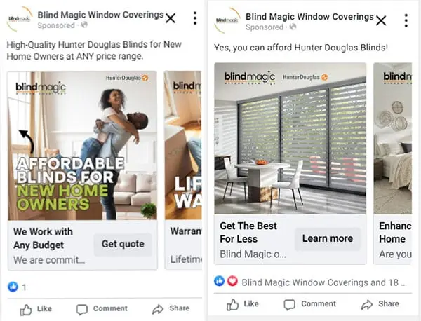 High-quality Hunter Douglas blinds for new homeowners at affordable prices.
