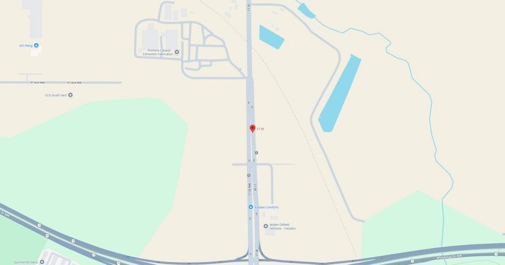 Map showing the location of the farmers market with nearby roads and landmarks for easy navigation.