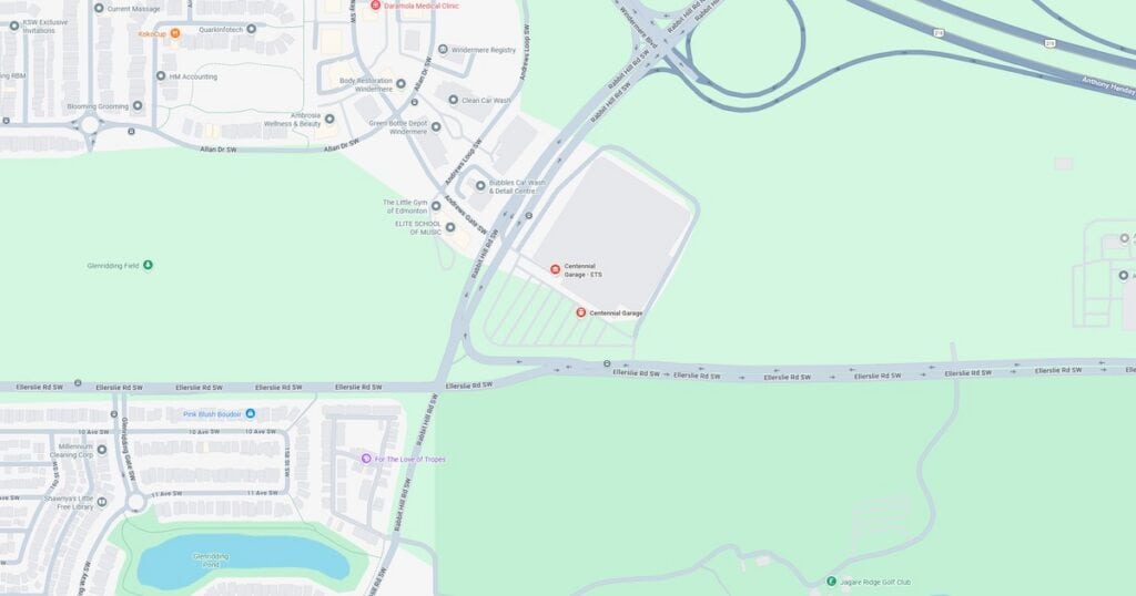 Map showing Sunset Park, nearby roads, and green spaces in the local neighborhood.