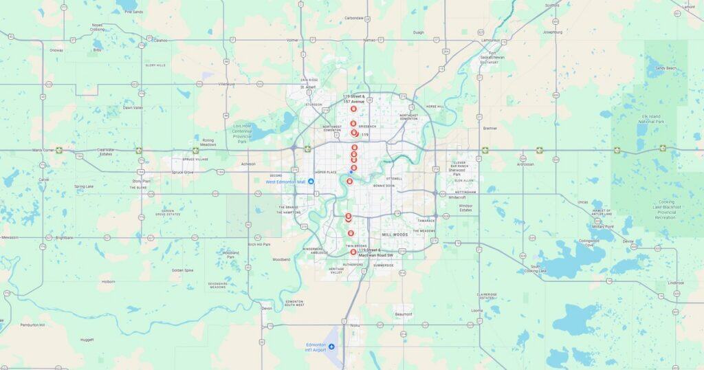 Map of Oklahoma City highlighting key streets, highways, and neighborhoods for navigation and urban planning.